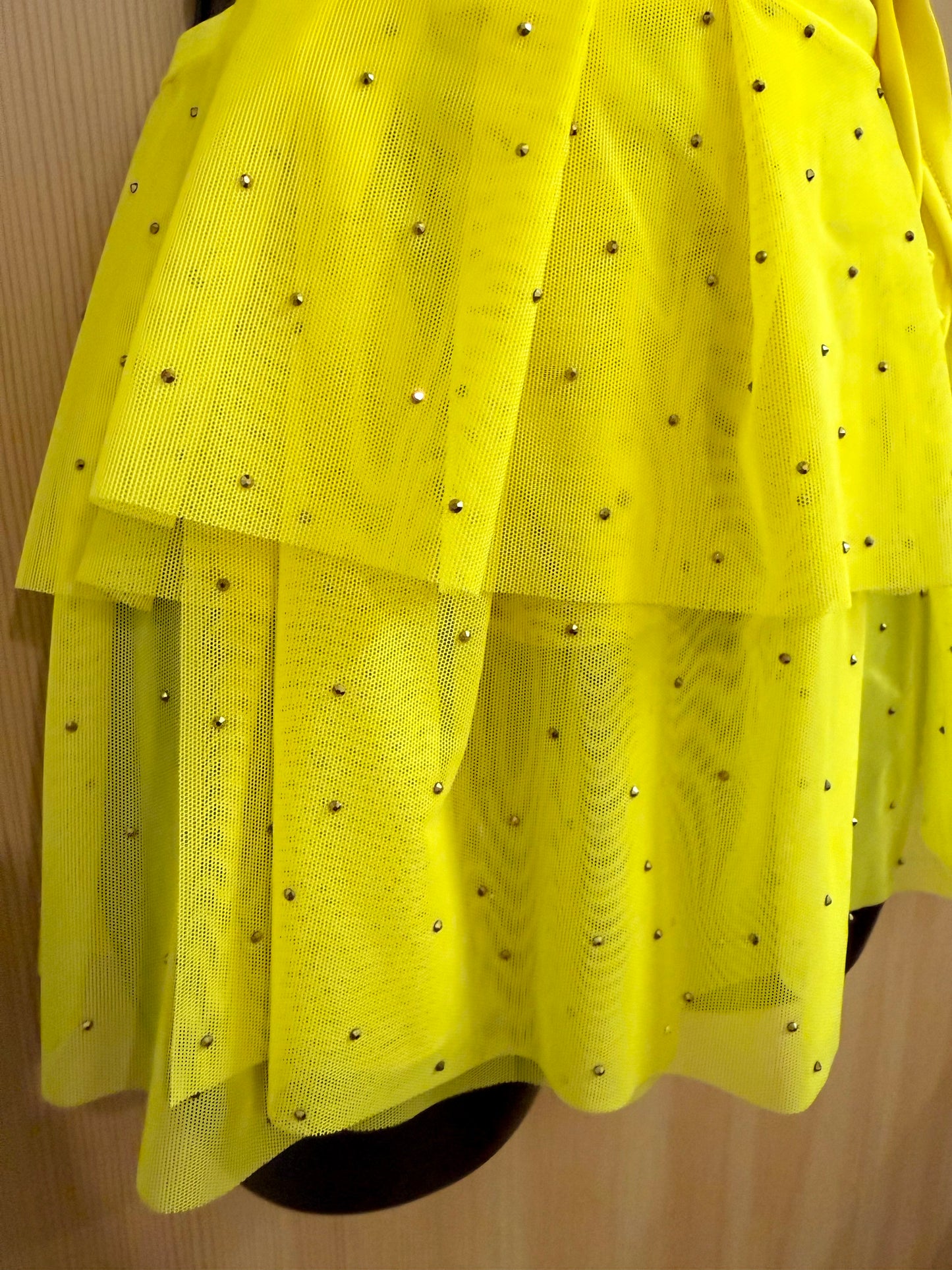 Yellow Wrap Skirt (S/M, RTS)