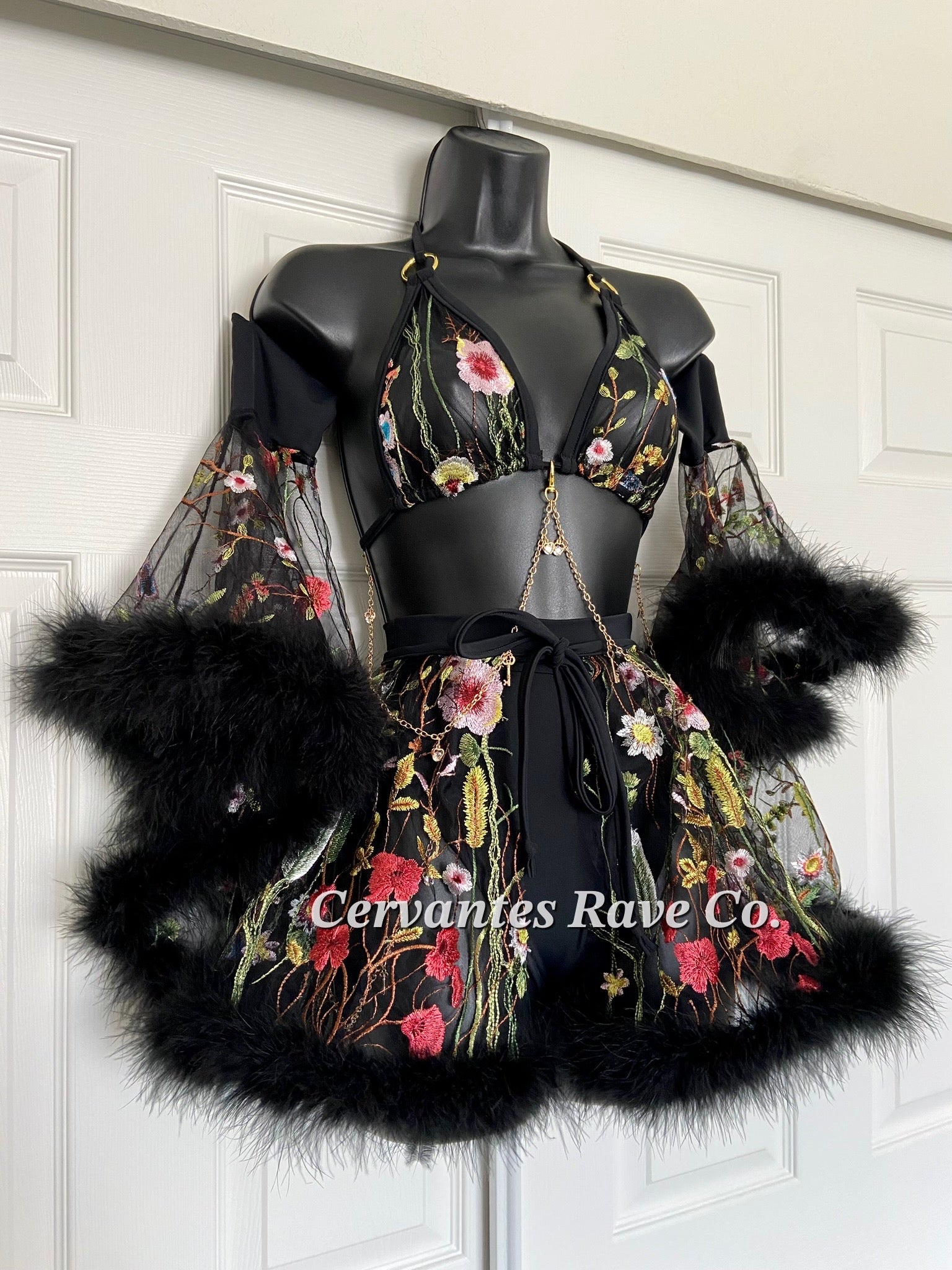 Fluffy Garden Fairy Set *Made to Order* Cervantes Rave Co. Fluffy Garden Fairy Set *Made to Order* Cervantes Rave Co.