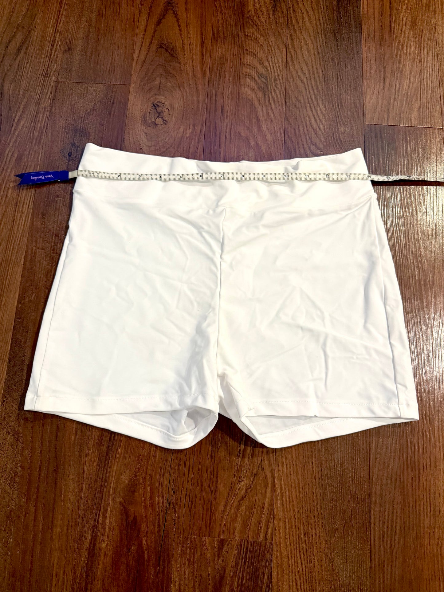 White Spandex Shorts (Closet Sale)
