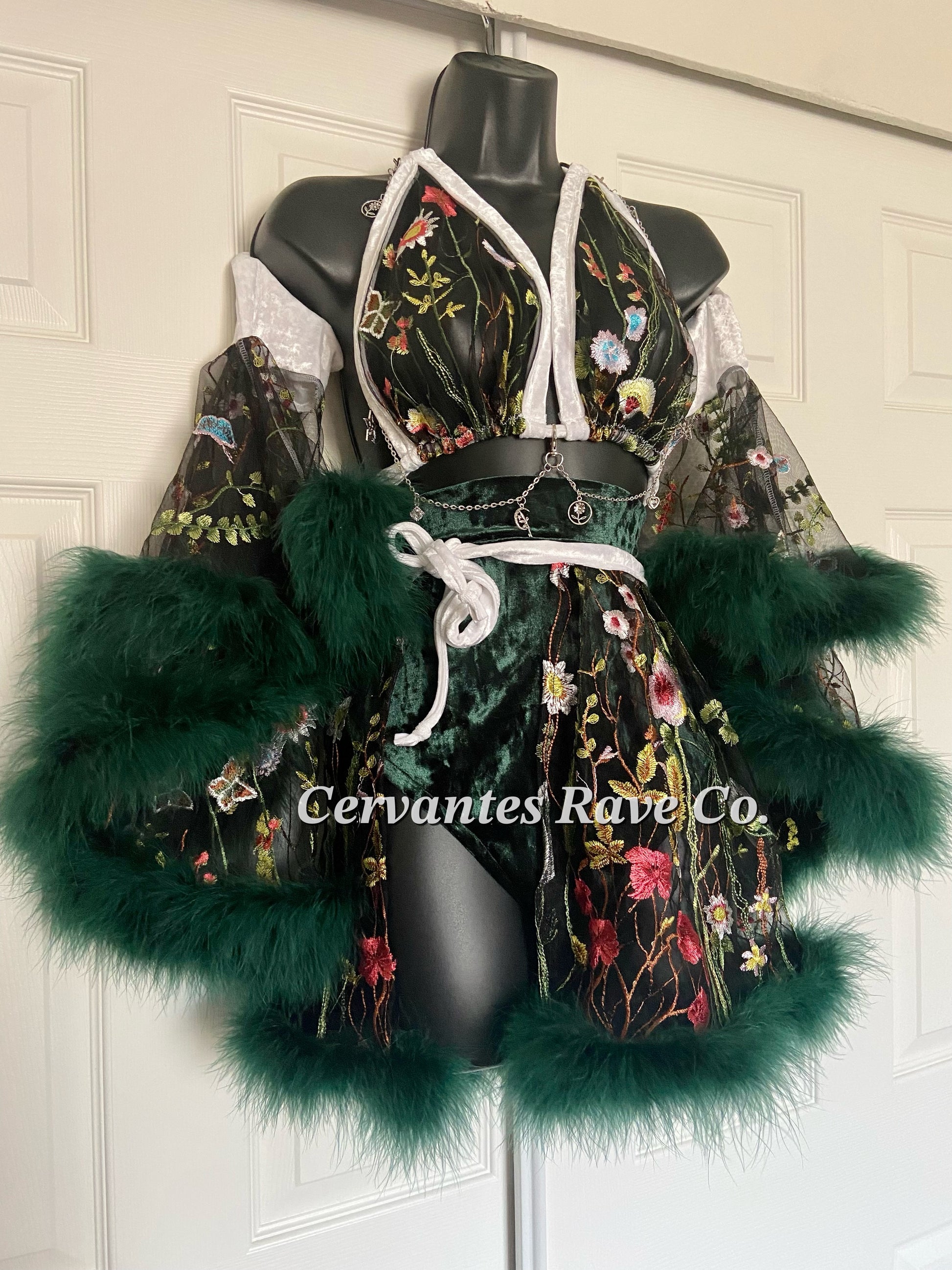 Fluffy Garden Fairy Set *Made to Order* Cervantes Rave Co. Fluffy Garden Fairy Set *Made to Order* Cervantes Rave Co.