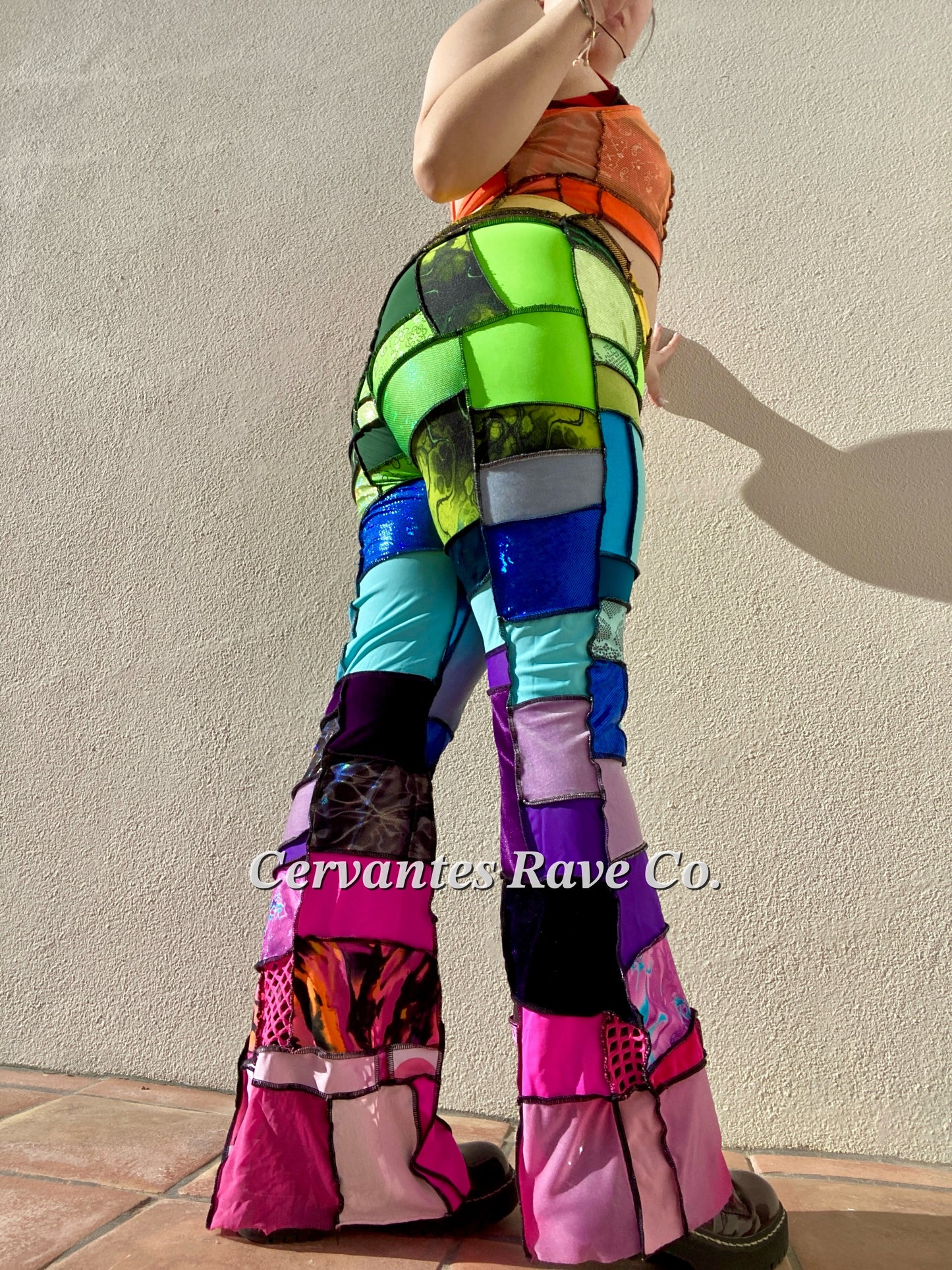 Stained Glass Patchwork Pants - MTO