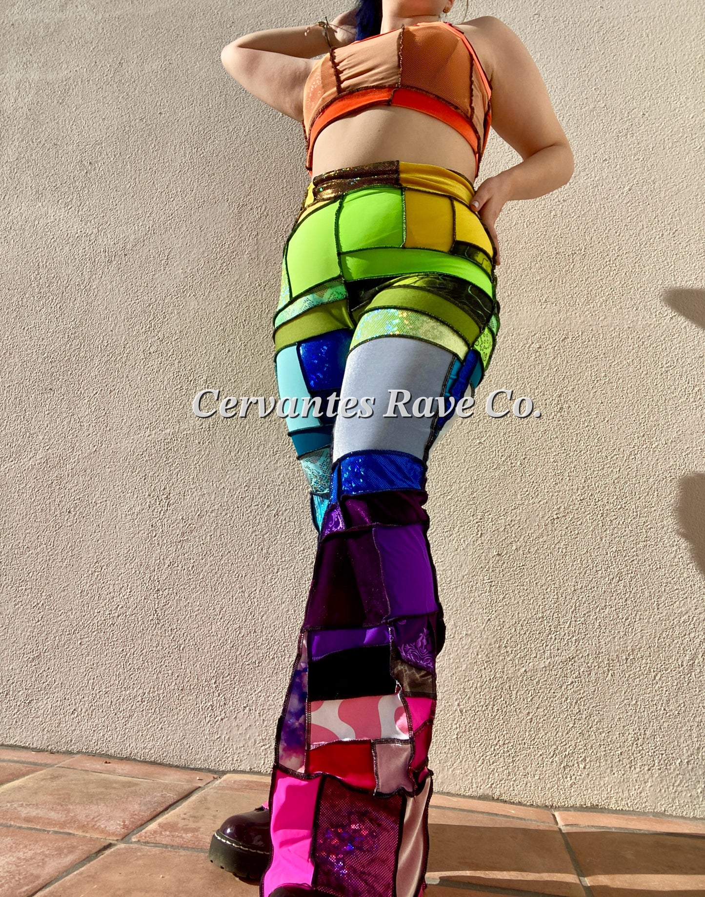 Stained Glass Patchwork Pants - MTO