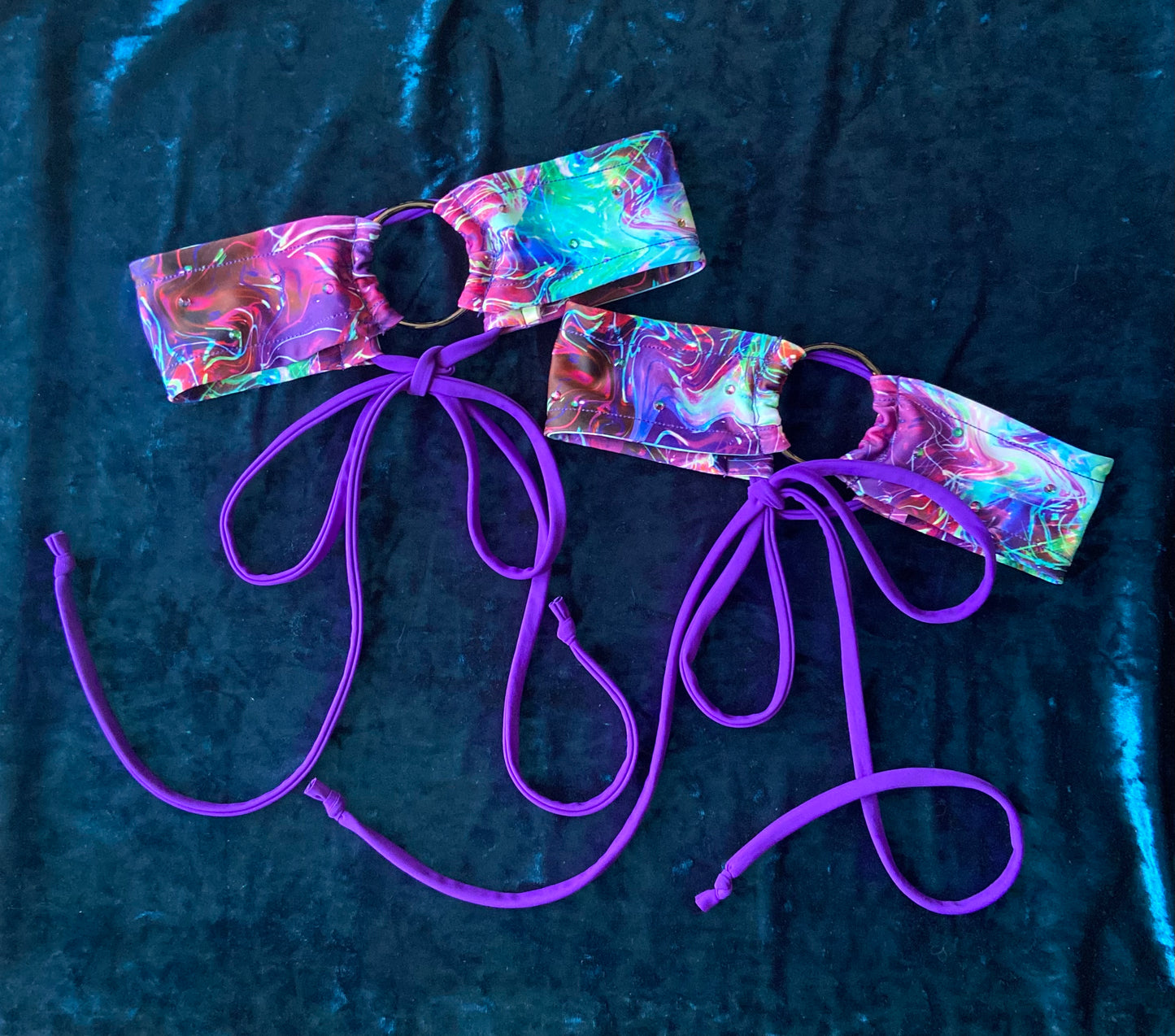 Into the Cosmos Adjustable Garters - MC x CRC collab